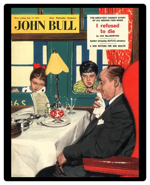 John Bull 1950s UK trains hunger envy buffet cars magazines