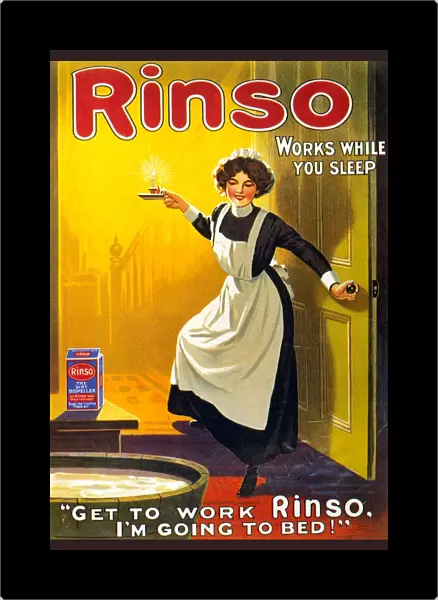 Rinso 1910s UK washing powder maids products detergent