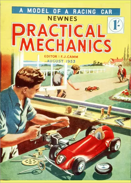 Practical Mechanics 1950s UK model cars diy magazines do it yourself