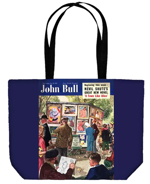 John Bull 1950s UK artists london paintings magazines