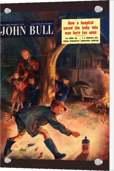 John Bull 1953 1950s UK guy fawkes fireworks magazines