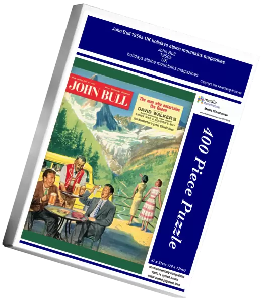 John Bull 1950s UK holidays alpine mountains magazines