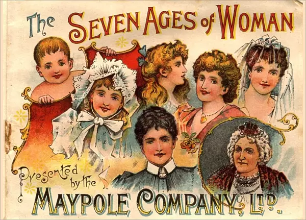 1890s UK maypole ageing The seven ages of woman