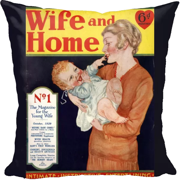 Wife and Home 1929 1920s UK first editions mothers and babies housewives magazines baby