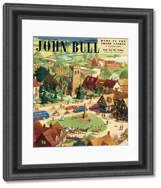 John Bull 1949 1940s UK the villages green the countryside bank holidays magazines