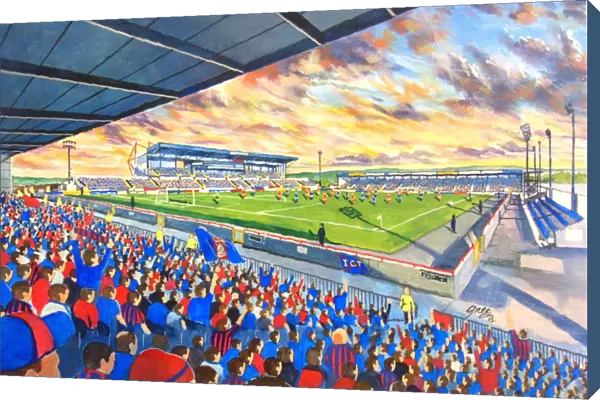 Caledonian Stadium Fine Art - Inverness Caledonian Thistle FC