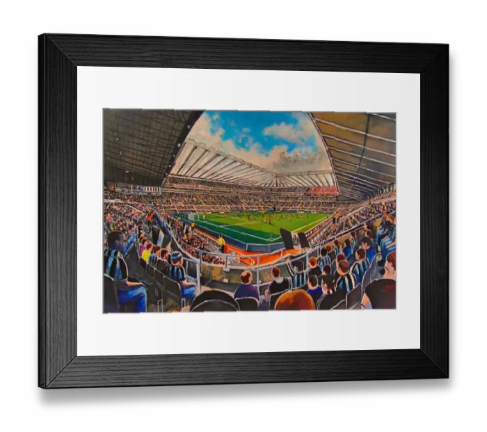 Framed Print : St James Park Stadium Fine Art Print Framed Print : St James Park Stadium Fine Art Print