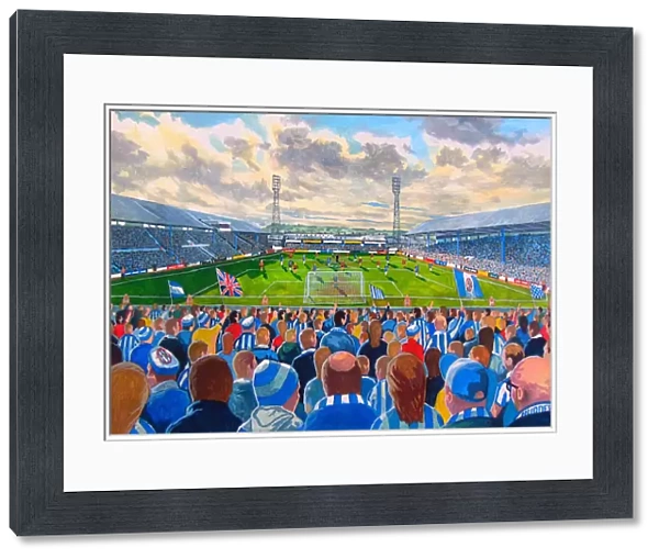 Leeds Road Stadium Fine Art - Huddersfield Town Football Club