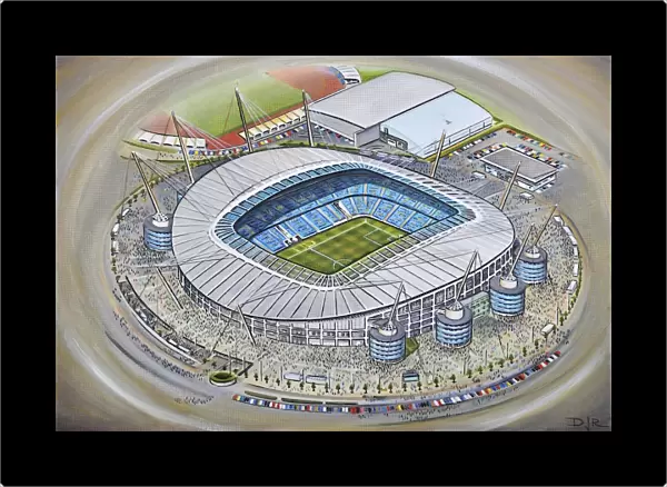 Etihad Stadium Art - Manchester City