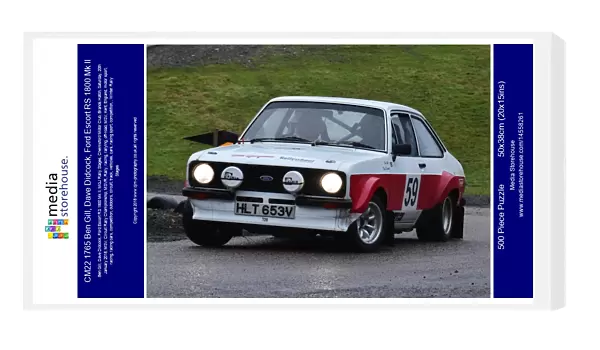 CM22 1765 Ben Gill, Dave Didcock, Ford Escort RS 1800 Mk II