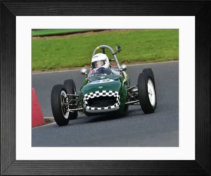 Framed Print : Formula Junior Print, Lotus 18 at Mallory Park Framed Print : Formula Junior Print, Lotus 18 at Mallory Park