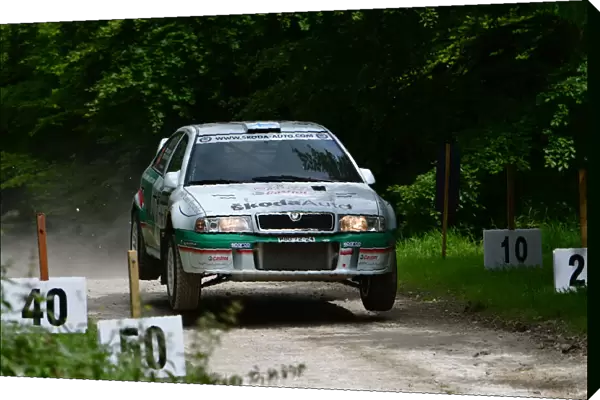 CJ11 3818 Steve Rockingham, Skoda Octavia WRC