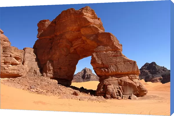 Afzejare ark in Akakous desert, Lybia