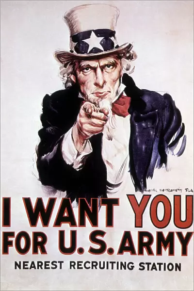 World War I Uncle Sam Usa