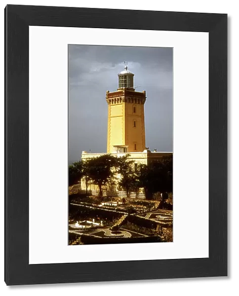 Lighthouse, Cape Spartel, Tangiers, Morocco, North Africa, 1958, Vintage Photograph