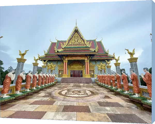 Cambodia, Sihanoukville, Wat Krom, Intra Ngean Pagoda