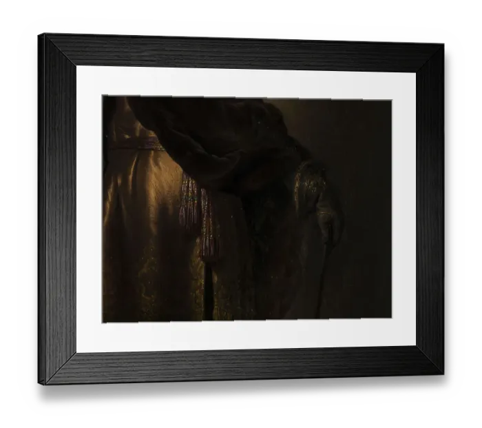 Framed Print : Rembrandt in Oriental Costume Print Framed Print : Rembrandt in Oriental Costume Print