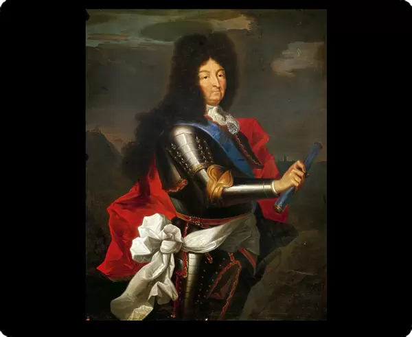 France, Abbeville, Portrait of Louis XV of France
