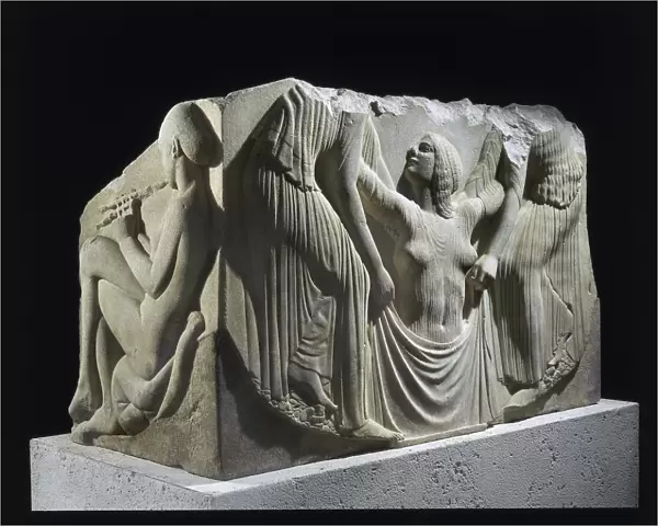 Ludovisi Throne, Thasos marble