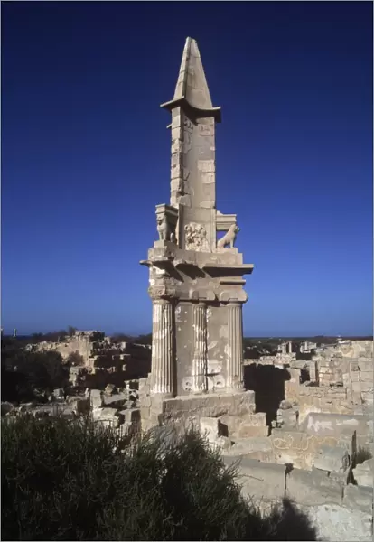 Libya, Sabratha, Historical Tripolitania, Punic tomb
