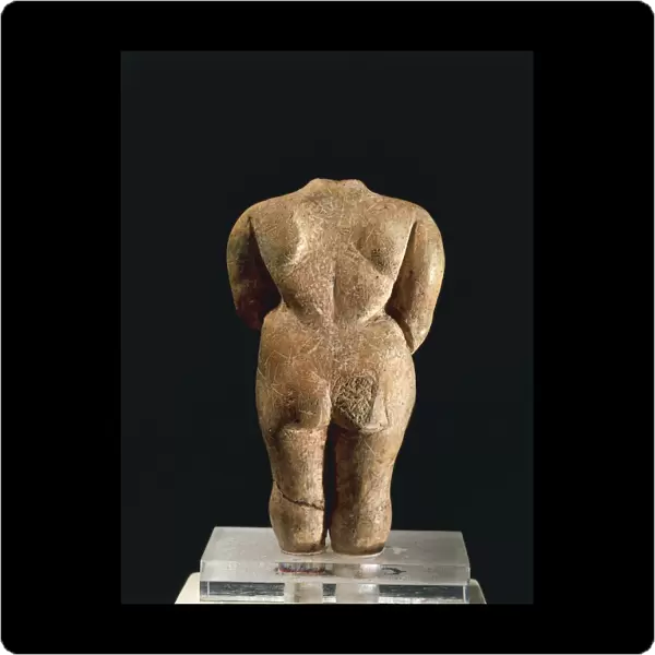 Terracotta figurine known as the Venus of Malta, from the Temple of Hagar Qim