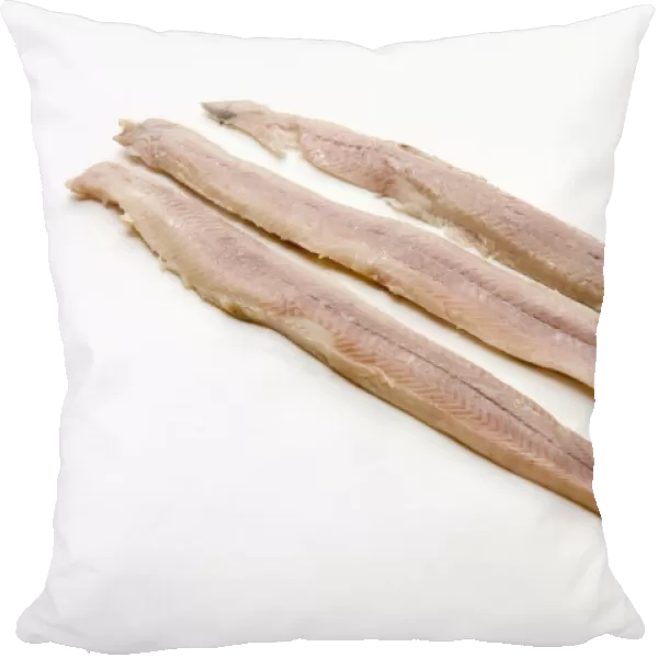 Three strips of smoked freshwater eel
