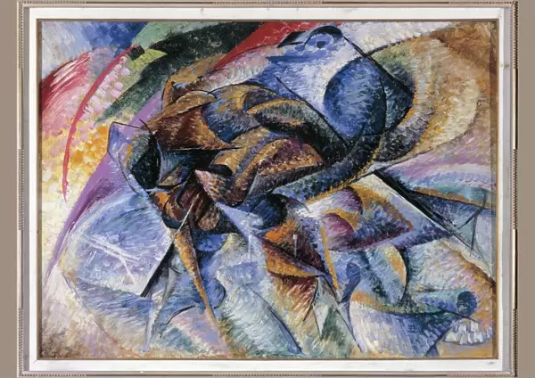 Dynamism of a Cyclist, 1913, oil on canvas