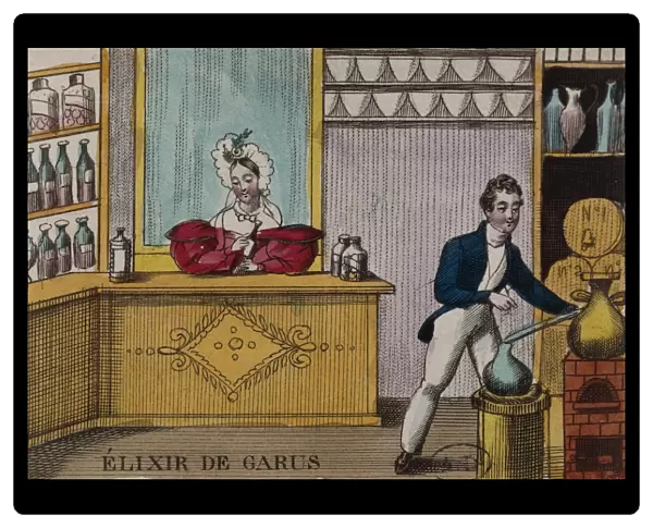 France, Paris, Distillation of the Elixir de Garus