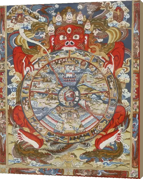 Wheel of life or wheel of Samsara