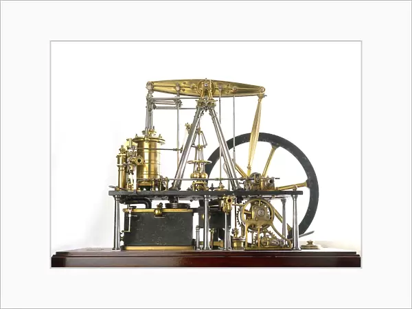 Replica of James Watts steam engine, 18th century