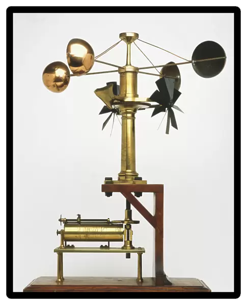 Spinning-cup anemometer