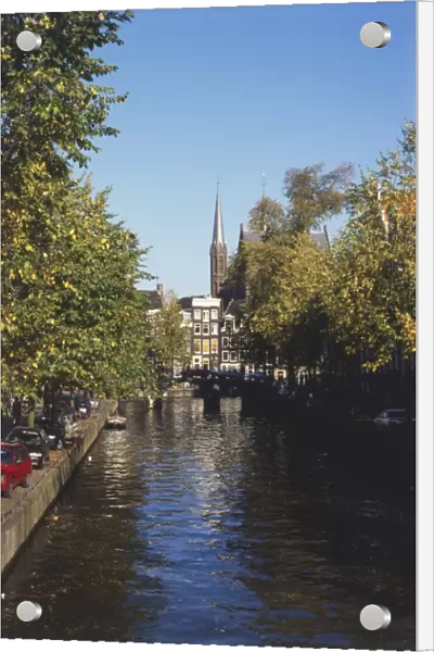 Holland, Amsterdam, Leidsegracht Canal