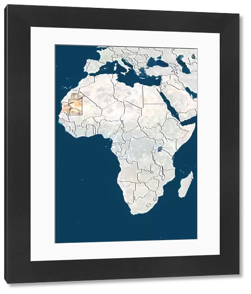 Democratic Republic of Congo, Satellite Image