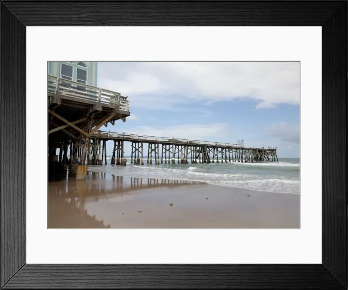 Framed Print : Florida Print of Daytona Beach Main Street Pier