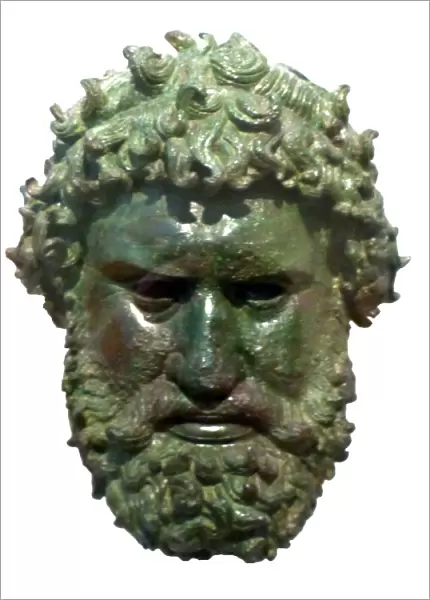Bronze head of boxer, ca 330-320 BC