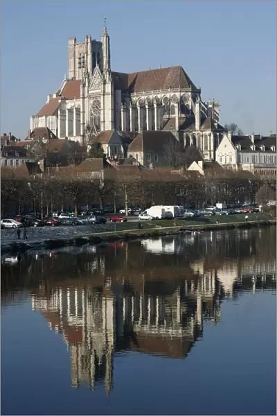 Auxerre Saint Etienne cathedral