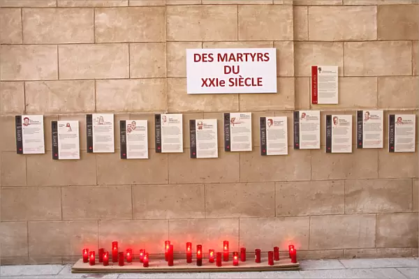 Tribute to the christian martyrs of the 21st century