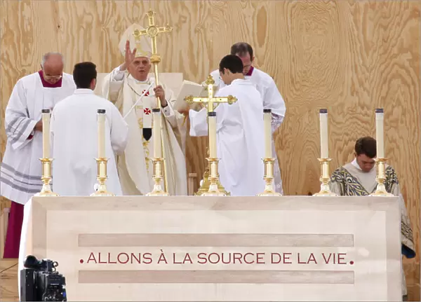 Mass celebrated by Pope Benedict XVI