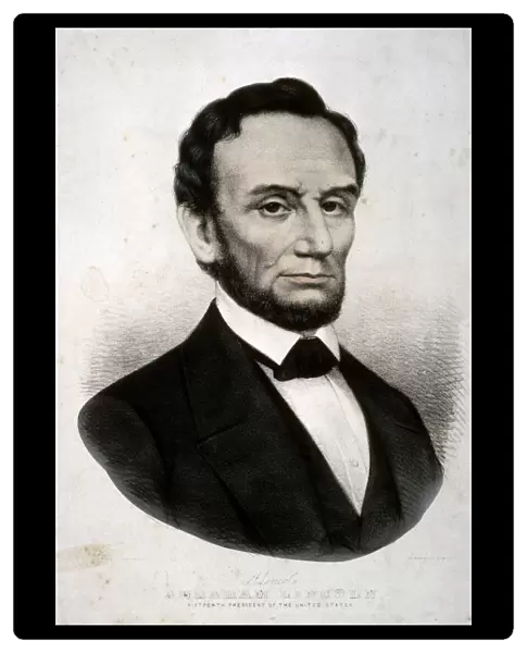 President Abraham Lincoln 1863