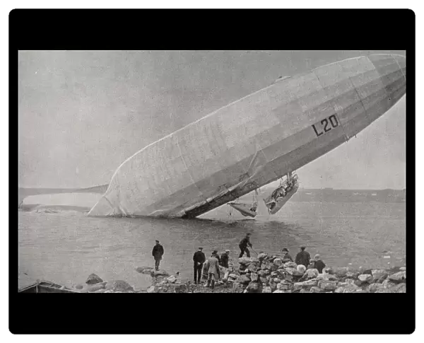 Zeppelin came to coast