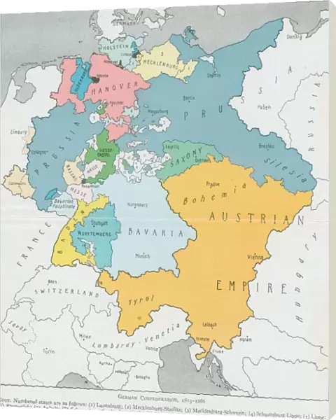 The German Confederation 1815 - 1866