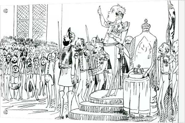 Frederick William IV, cartoon