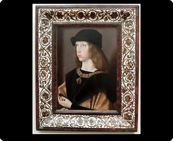 King Philip I, King of Spain, the Fair as a boy by Jacob van Latham 1495 A. D