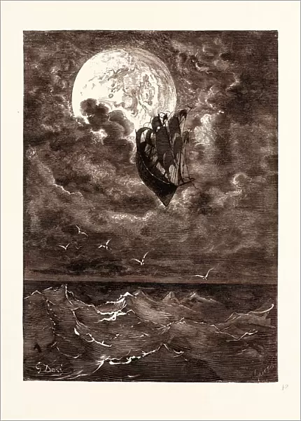 A Voyage to the Moon, by Gustave Dore