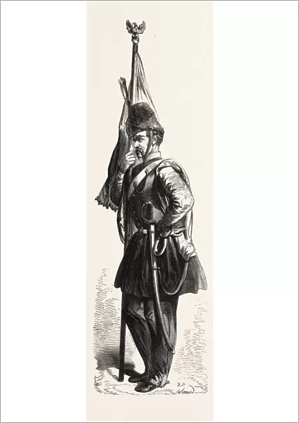 Uniform Of The Polish Cavalry In The Service Of The Sultan. Engraving 1855