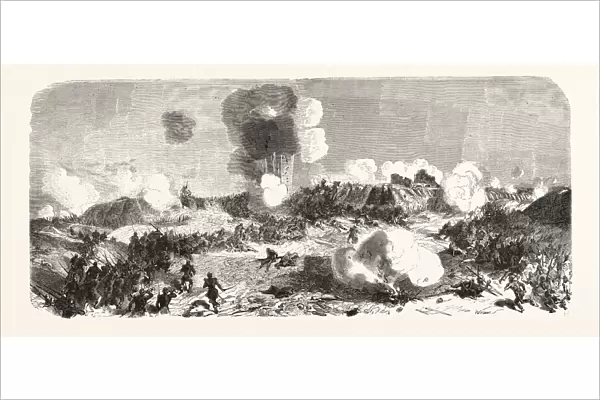 Attack Of The Central Bastion By The Division Of Salle. The Crimean War