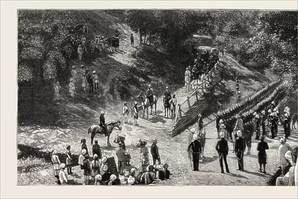 Departure Of The Duke And Duchess Of Connaught From Murree For Cashmere
