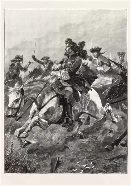 Battles Of The British Army: Ramillies; Narrow Escape Of Marlborough From French Dragoons. The Battle Of Ramillies