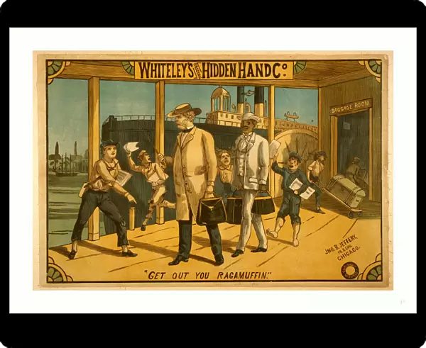 Whiteleys Original Hidden Hand Co. By Jno. B. Jeffery Pr. & Eng