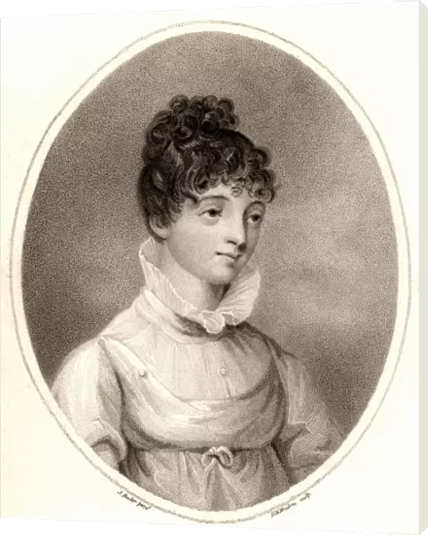 Elizabeth Smith (1776-1806) English oriental scholar born near Durham. Stipple engraving